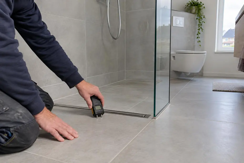 Lekdetectie Oldenzaal – badkamer in een nieuwbouwwoning